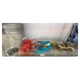 Ropes, Hoses, and a Utility Bucket