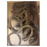 Rusted Steel Horseshoes