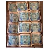 1948 German Allied Military Currency Notes