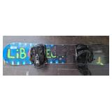 Lib Tech Snowboard With Mounted Bindings