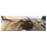 Vintage Hand Tools and Tool Belt