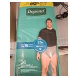 Depend Fresh Protection Underwear, XL, 26 Ct.