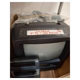 Sylvania 9-Inch TV/VHS Player and Optimus Recorder