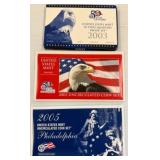 United States Mint Coin Sets, 2003 and 2005