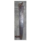 Wood-Handled Two-Person Crosscut Saw