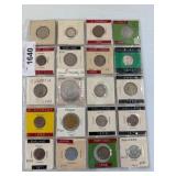 World Coins in Labeled Holders