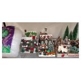 Christmas Village Decor and Buffalo Snow Bundle