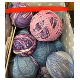 Yarn Balls in Storage Box