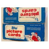 Topps Picture Cards in Original Boxes