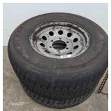 Two Castle Rock ST Tires with Steel Wheels