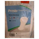 Presto Shaped Pads, X-Large, Packaged Bundles