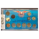 Twentieth Century Penny, Nickel, Dime Collection
