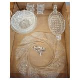 Pressed and Cut Glass Tableware