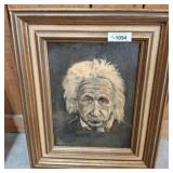 Framed Portrait Painting of an Elderly Man
