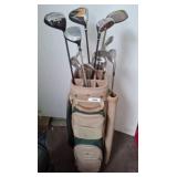 Golf Clubs with Bag and Accessories