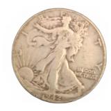 1942 Walking Liberty Half Dollar Coin