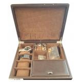 Jewelry Box with Watches and Jewelry