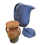 Hull USA 107-4 Vase and Hall Pitcher