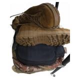 McRae Boots, Tactical Pouch & Backpack Lot