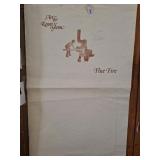 Kenny Glenn "Flue Fire" Art Poster 29x45