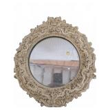 Decorative Ornate Framed Round Mirror 15"ï¿½17"