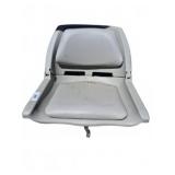 Gray Plastic Folding Boat Seat