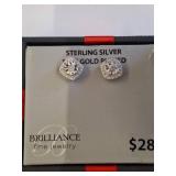 Brilliance Sterling Silver Earrings
