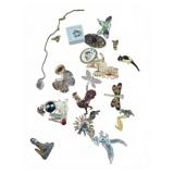 Costume Jewelry Brooches and Pins