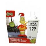 Dr. Seuss 8FT Grinch Inflatable with Max