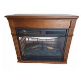 Electric Infrared Fireplace, 27x11x25 Inches