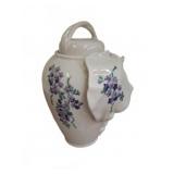 Southern Heirlooms Lidded Vase with Arbor Gri