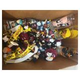Looney Tunes Glasses and Character Toys Lot