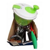 Cuisinart Salad Spinner and Kitchen Utensils