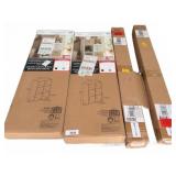 Mainstays 6-Cube Organizer & 2PC Barn Door Track
