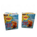 2 Lipton Sweet Tea K-Cup Pod Boxes