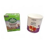 Green Mountain Coffee & Augason Apple Slices