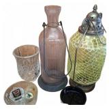 Decorative Glass and Metal Items