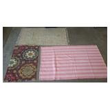 Three Area Rugs