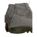 Green Wool Army Blankets