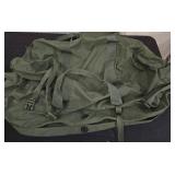 Military Style Green Duffle Bag