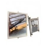 Wall-Mount Folding Swivel Mirror