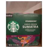Starbucks Sumatra K-Cup Pods 32 Count