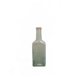 Embossed Glass Castoria Bottle