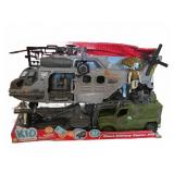 Kid Connection Giant Military Copter Play Set