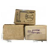 Baseball and Football Trading Card Lot