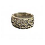 Sterling Silver 925 Marcasite Ring