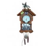 CSA-Themed Cuckoo Wall Clock with Figurine, 8 work