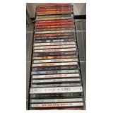 Music CD Collection in Storage Case