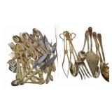 Gold-Tone Stainless Steel Flatware Set