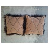Brown Decorative Throw Pillows